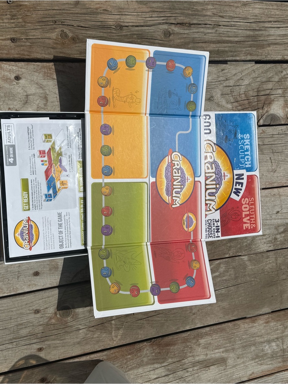 Cranium Party Game - Colorful 3-in-1 Board Game - Picture 2 of 9